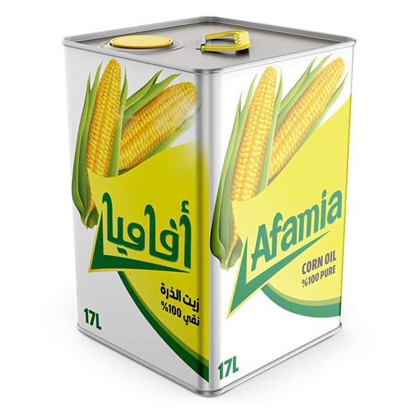Pure Corn Oil Afamia 17 L Tin