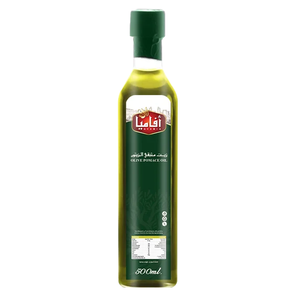 【レア】ARABIA アラビア Oma オマ Refined Olive Pomace oil Afamia 500 ml glass bottle - KOUJAN GROUP