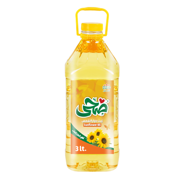 Pure Sunflower Oil Duha 3 L Square Pet Bottle