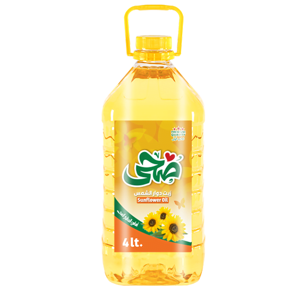 Pure Sunflower Oil Duha 4 L Square Bottle