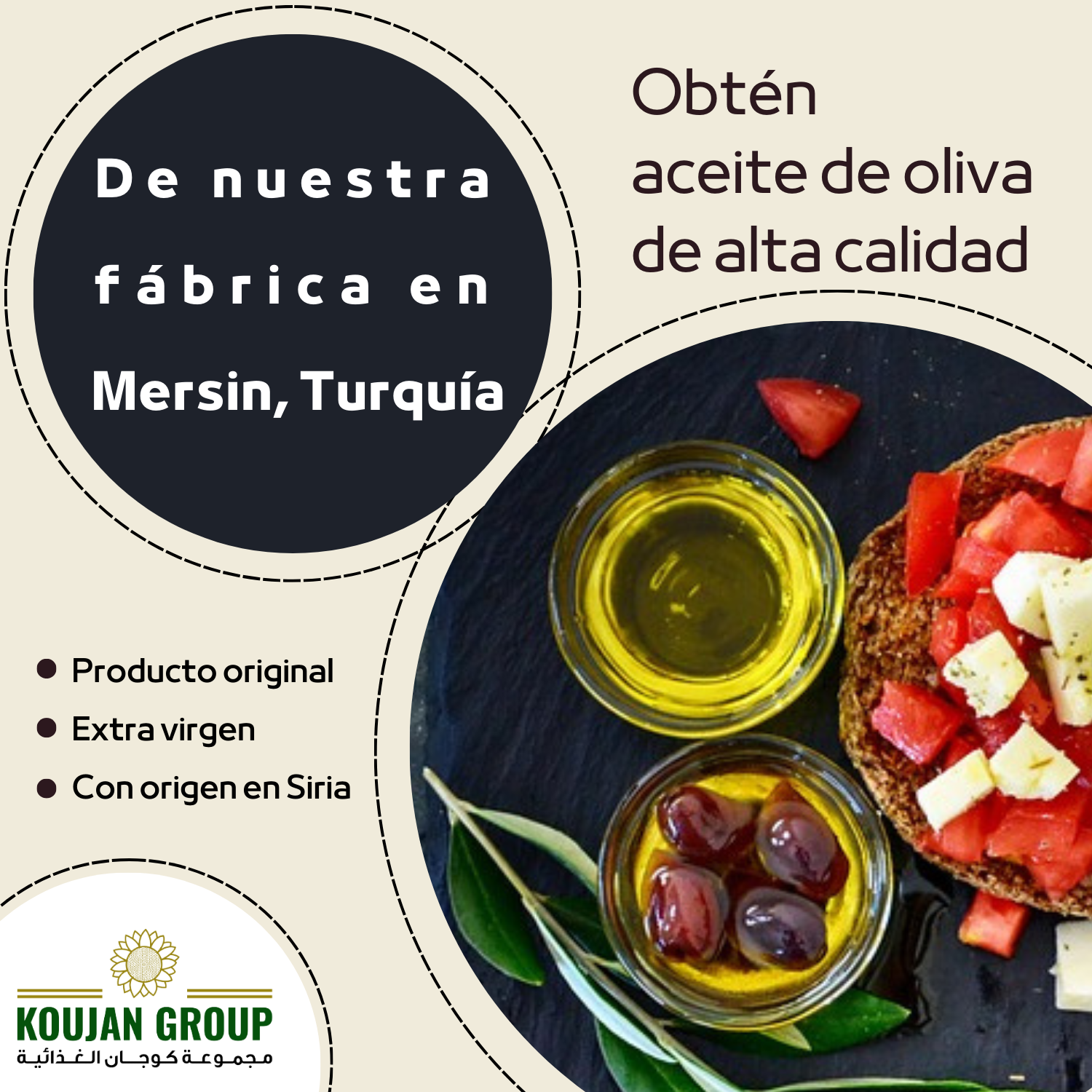 Fábrica de AOVE en Turquía, Mersin, la opción ideal para empresas de alimentos a nivel mundial