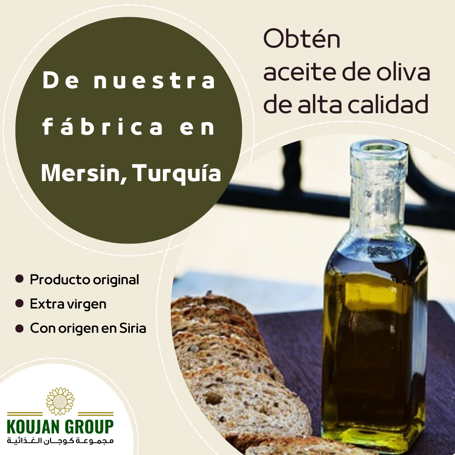 Exportador de aceite de oliva turco